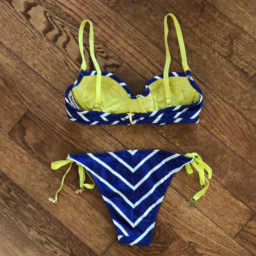 Juicy Couture Intersection Bikini sz S - Picture 2 of 4